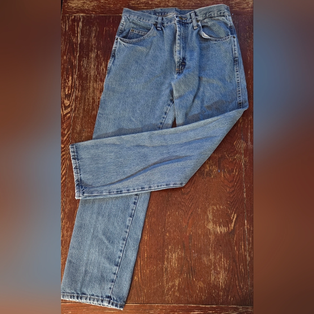 Wrangler Blues Classic Blue Denim Jeans 34x32